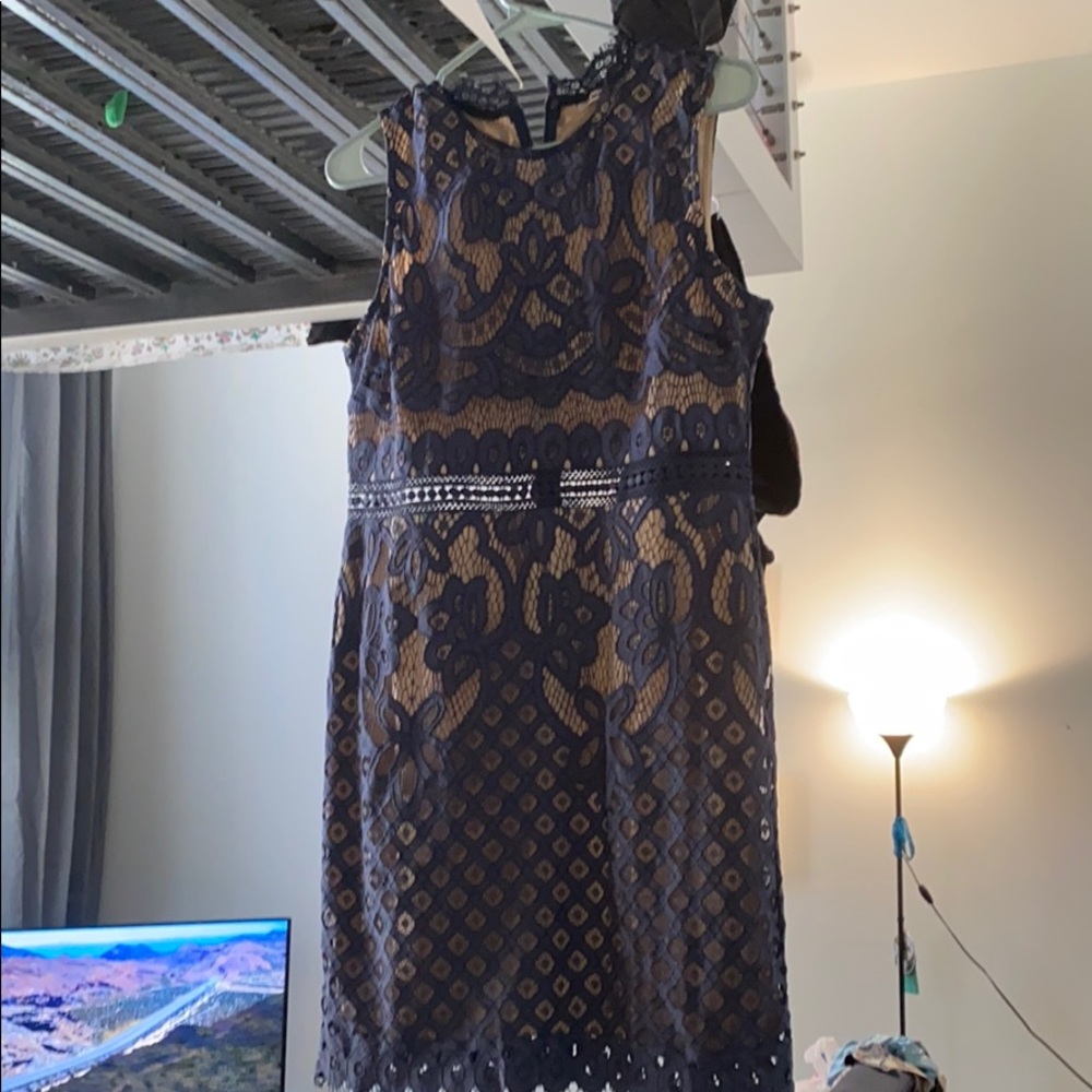 Blue dress